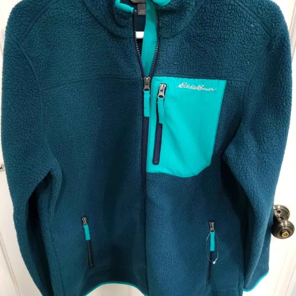 Eddie Bauer zip up fleece